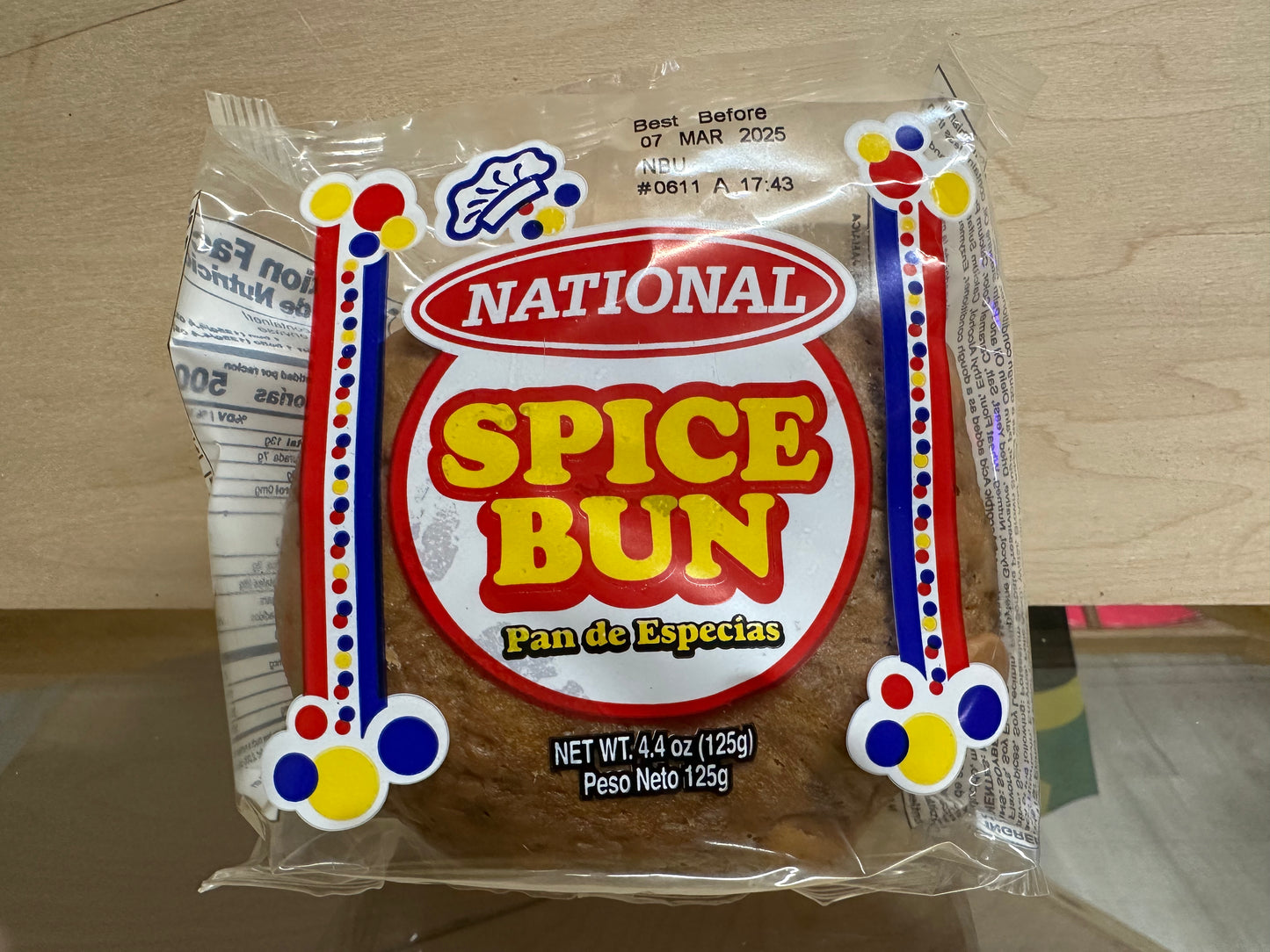 National Round Spice Bun