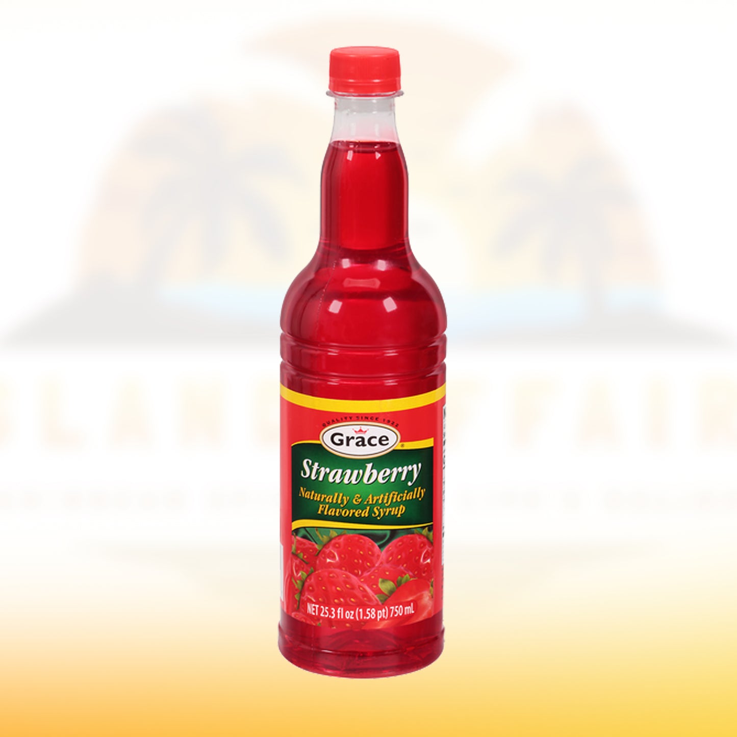 Grace Strawberry Flavored Syrup