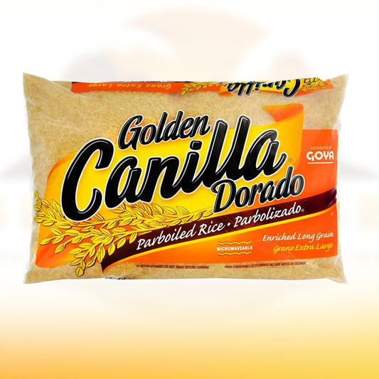 Golden Canilla Parboiled Long Grain Rice 25lbs