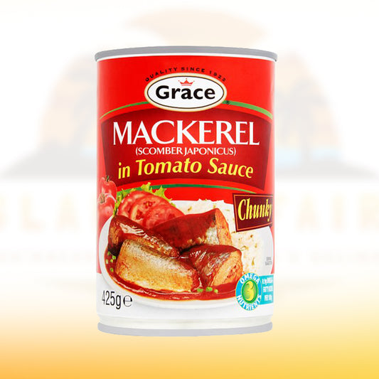Grace Mackerel in Tomato Sauce Chunky 425g