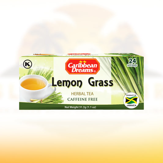 Caribbean Dreams Lemn Grass Herbal Tea
